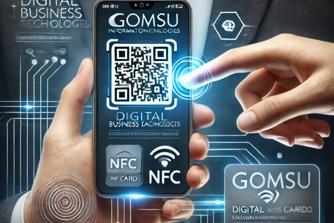 Revolutionize Networking with a Digital vCard – NFC & QR Code Enabled!