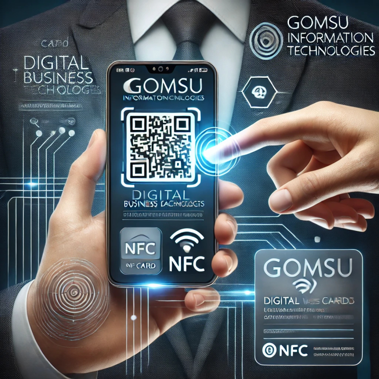Revolutionize Networking with a Digital vCard – NFC & QR Code Enabled!