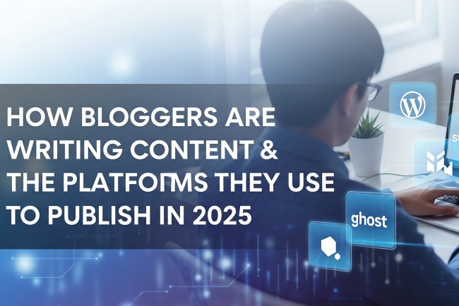 How Bloggers Are Writing Content & The Platforms They Use to Publish in 2025