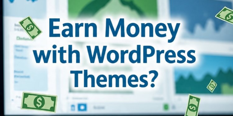 How do people earn money by creating WordPress themes?