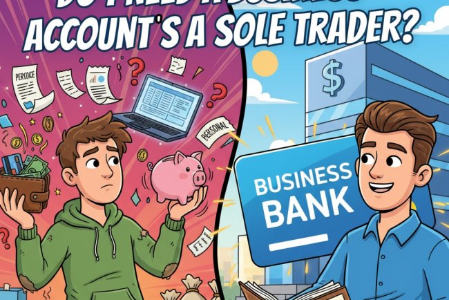 Do I need a business account as a sole trader?