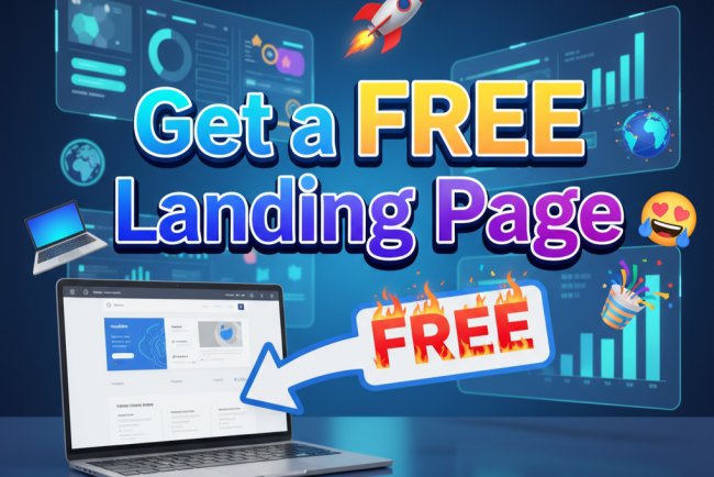 Claim Your Free Landing Page with Just Your Name & Email!