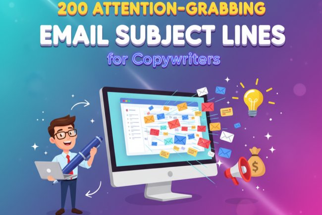 200 Attention-Grabbing Email Subject Lines for Copywriters