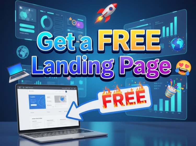 Claim Your Free Landing Page with Just Your Name & Email!