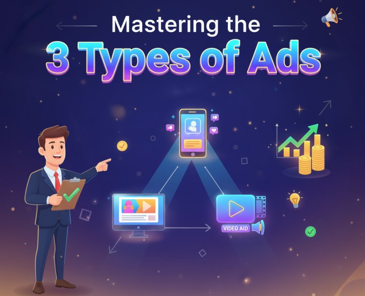 Master the 3 Types of Ads to Boost Conversions.