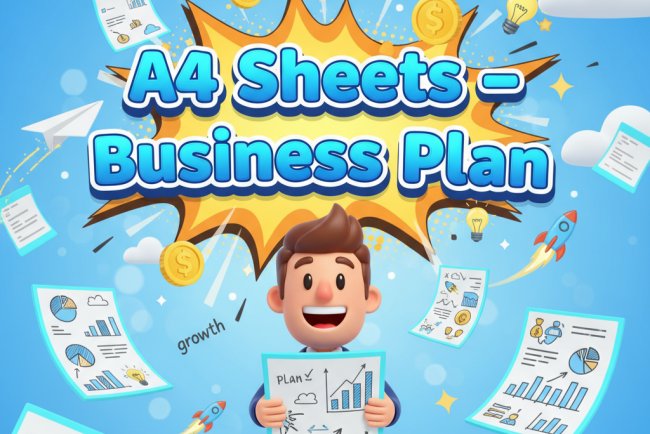 A4 Sheets business plan