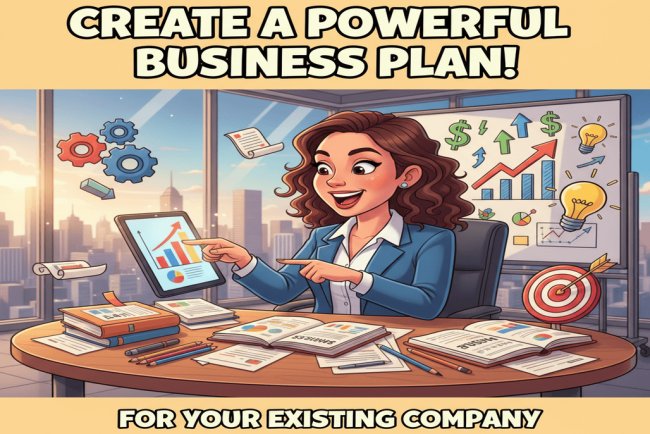How Can I Create a Detailed Business Plan for an Existing Company?