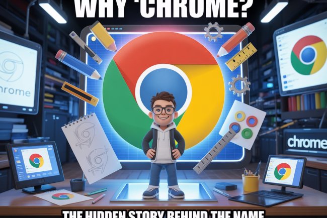Why Is Google Chrome Browser Named as Chrome?