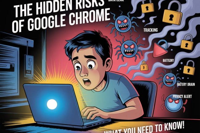 What are some risks of using google chrome ?