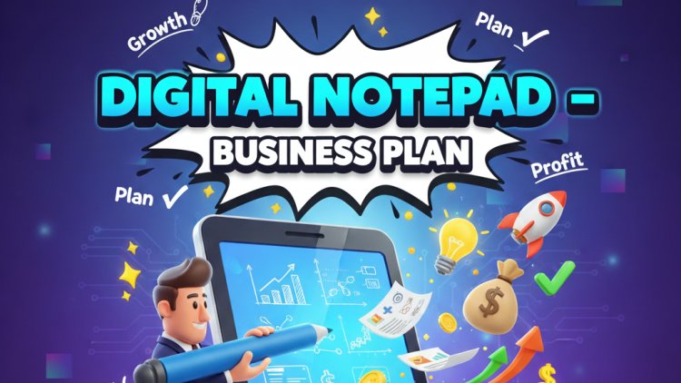 Digital Notepad Business plan