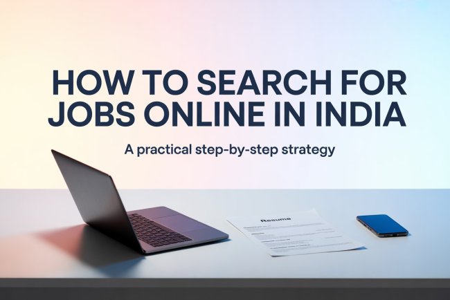 How do I search for jobs online in India?
