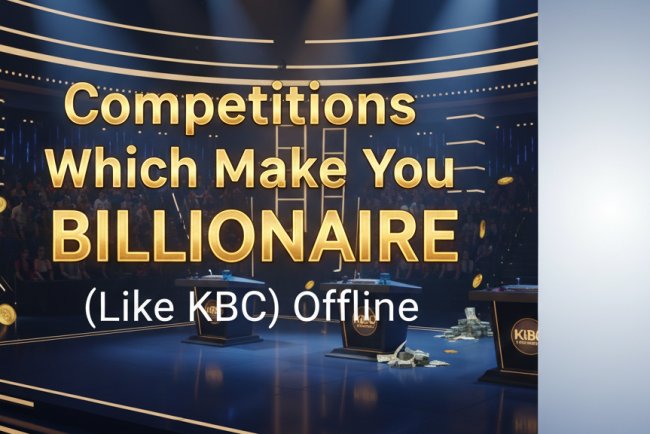 Competitions Which Make You Billionaire (Like KBC) Offline