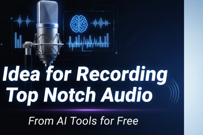 Idea for Recording Top Notch Audio From AI Tools for Free