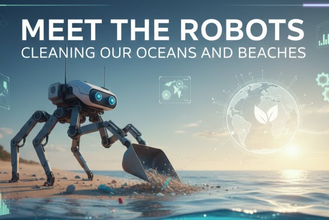 Meet the Robots Cleaning Our Oceans and Beaches